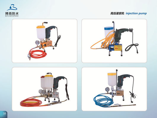 Materiales impermeables de acero de superficie, envasadores de inyección con formato microporo