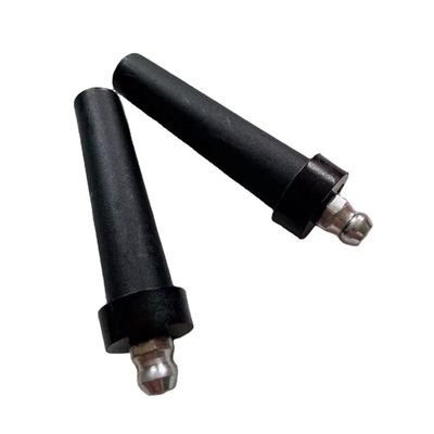 Envasadores de inyección de acero con cabeza plana con botón y núcleo de acero de 16*125 mm
