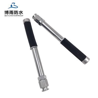 Construcción de recubrimiento de cabeza plana M8 envasadores de inyección de acero 18 * 170mm gris impermeable