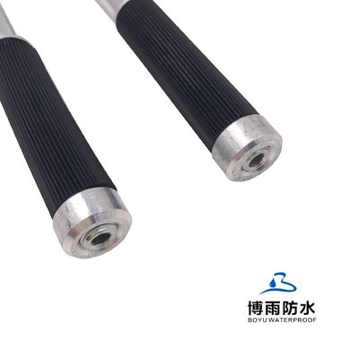 Construcción de recubrimiento de cabeza plana M8 envasadores de inyección de acero 18 * 170mm gris impermeable