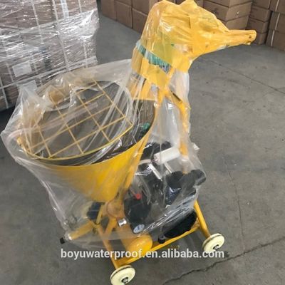 Función de resina de inyección Pared de mano máquina de cemento de yeso para el concreto de colada