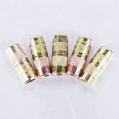 Acoplador de grasa hexagonal de acero inoxidable para el recubrimiento de edificios