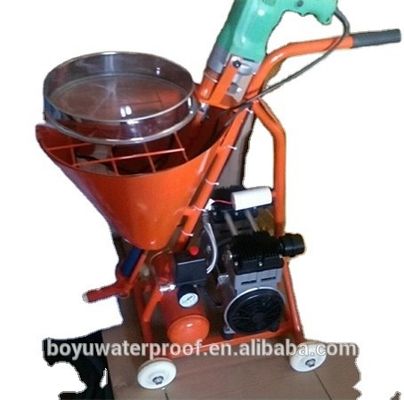 Máquina de impermeabilización de rociadores de mortero de materiales de acero para rociadores a alta presión