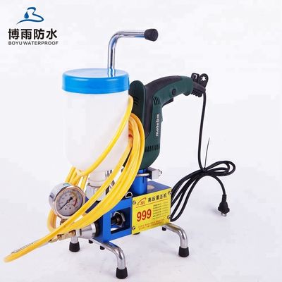 Máquina de inyección de jugo de alta presión para impermeabilización con material de acero