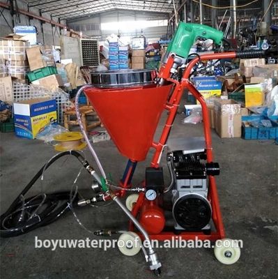 Máquina portátil de empalme de cemento y mortero de alta presión para revestimiento de edificios