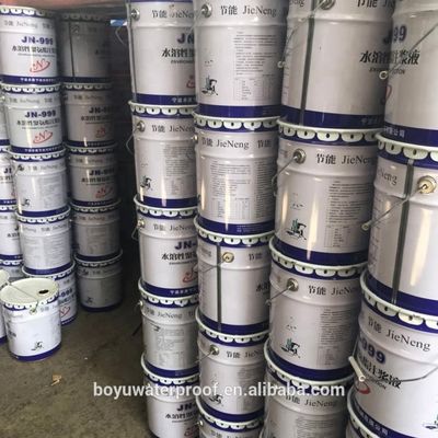 Función de revestimiento de la construcción Resina de inyección espuma de poliuretano líquido Material impermeable