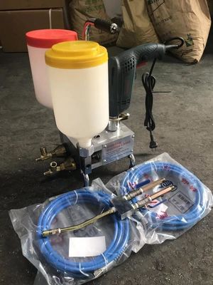 Máquina de lixiviación de resina de alta presión para inyección de revestimiento de edificios con bomba doble 2K