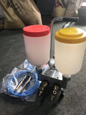 Máquina de lixiviación de resina de alta presión para inyección de revestimiento de edificios con bomba doble 2K