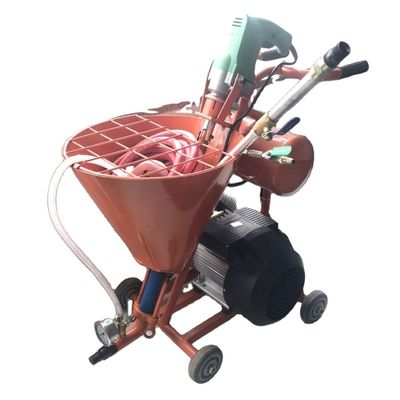 Maquinaria automática de cemento y yeso de arena para piso de pared