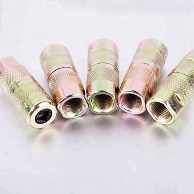Acero inoxidable dorado grasa de los pezones acoplador para el estilo de diseño tradicional ratón de plata