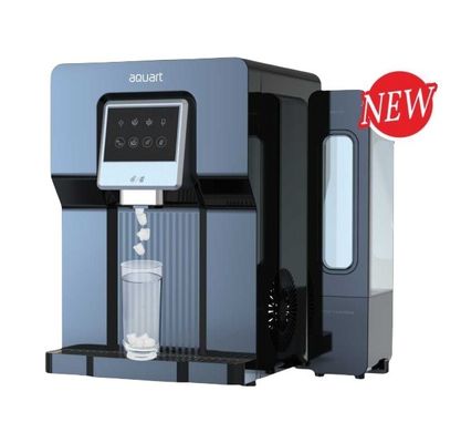 Dispensador de agua eléctrico con funciones de frío caliente y máquina de hielo de balas/granos