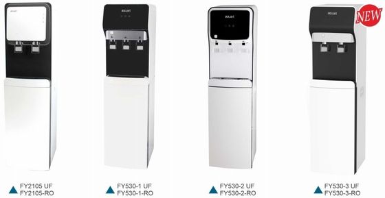 Dispensador de agua eléctrico con funciones de frío caliente y máquina de hielo de balas/granos