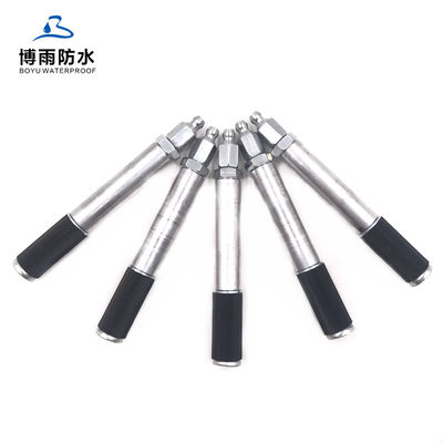 Envasadores de inyección de hormigón de aluminio de acero 13 * 100 mm A10 pezones extraíbles