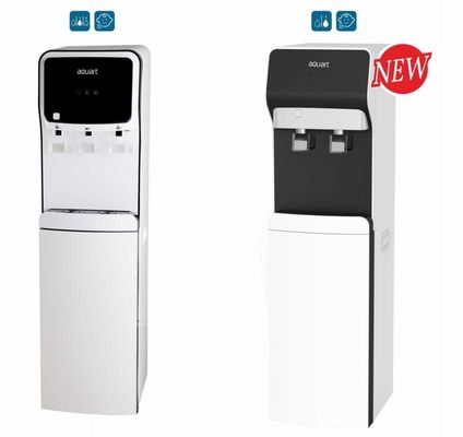 Dispensador de agua caliente y fría por tubería con instalación de soporte y enfriamiento por compresor
