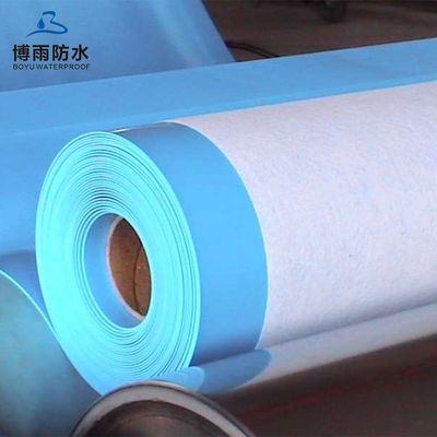Membrana de material TPO impermeable para la construcción de techo de la casa túnel ferroviario y puente