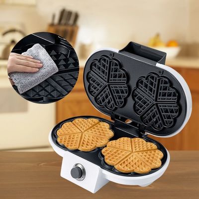 Ferro de gofres controlado por aplicación para desayunos perfectos Fabricante de gofres eléctrico doble