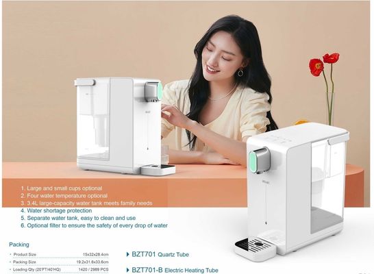 Dispensador de agua de pie con carcasa de acero inoxidable para fabricante de hielo de balas y pepitas
