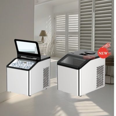 Fabricante de hielo de acero inoxidable para la cocina con capacidad de agua de 4.0L y funcionamiento silencioso