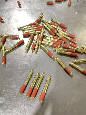 Envasadores de aluminio para inyección de lixiviación en acero gris para alta presión 10*60mm 8*55mm