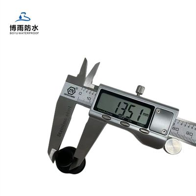 Envasadores de inyección de PU 14 * 110mm Envasadores cónicos de nylon negro con estilo de diseño contemporáneo