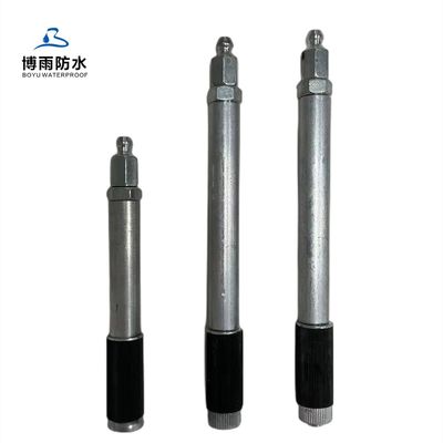 Envasadores de inyección de aluminio de 14*150 mm para soluciones de impermeabilización duraderas