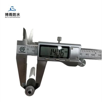 Envasadores de inyección de aluminio de 14*150 mm para soluciones de impermeabilización duraderas