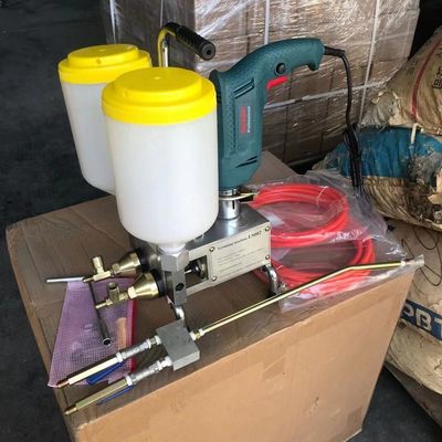 Bomba de inyección de colada de alta presión para revestimiento de edificios de acero y doble inyección